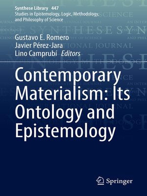 cover image of Contemporary Materialism